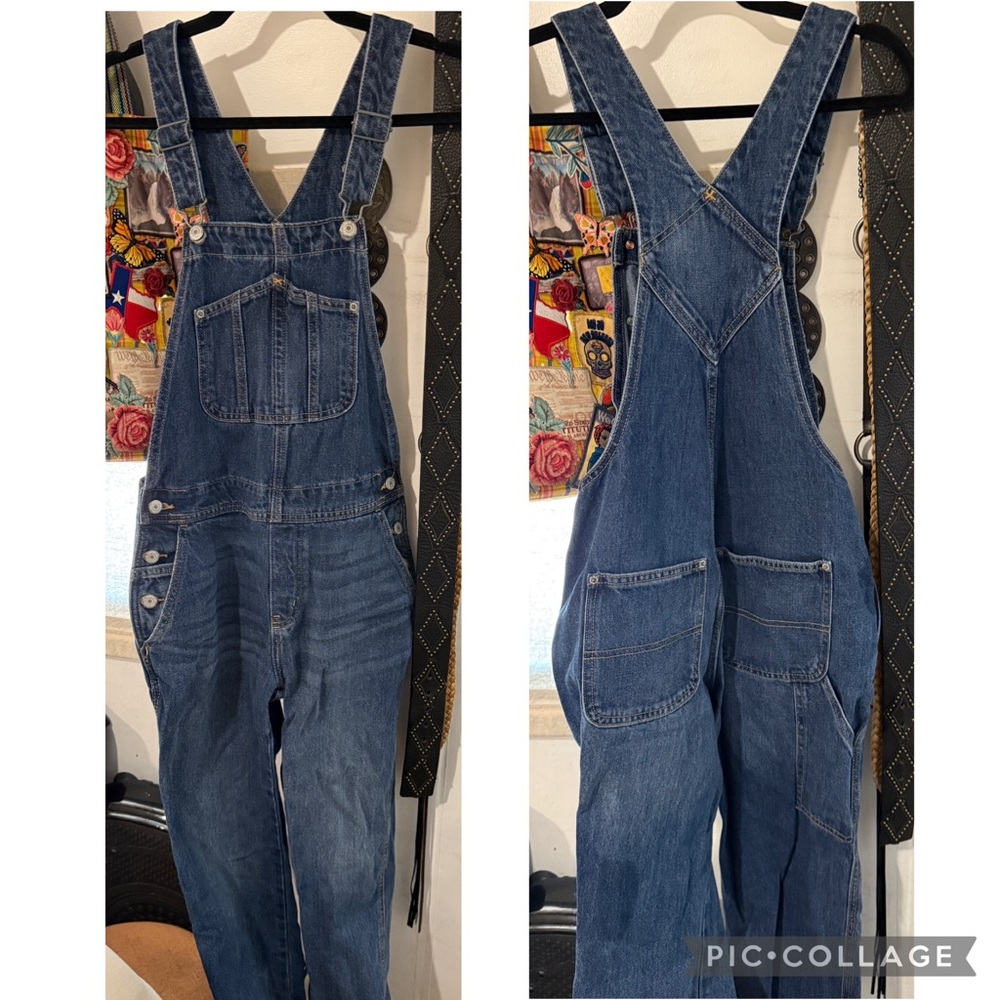 Old navy denim overalls
